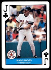 1990 U.S. Playing Card Co. Wade Boggs Boston Red Sox