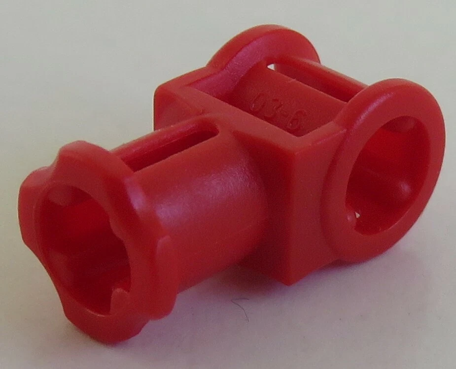 LEGO Technic - Winkel - Achs Verbinder / Connector (8 Stück), rot # 32039 - Bild 1 von 1