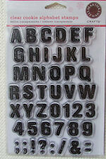 NIP Clear Cookie Alphabet Stamps By Martha Stewart