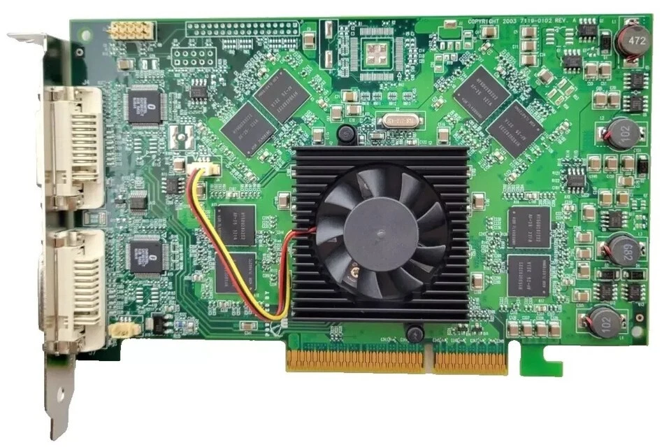 MATROX 7119-0102 MGI MDA-2MP-S01 CARD DOUBLE PORT NEW! - Image 1 of 4