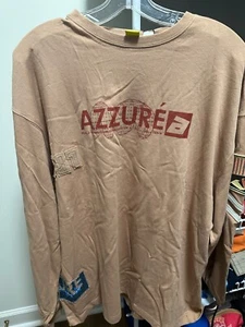 Vintage Throwback Azzure XL Longsleeve Shirt - Picture 1 of 5