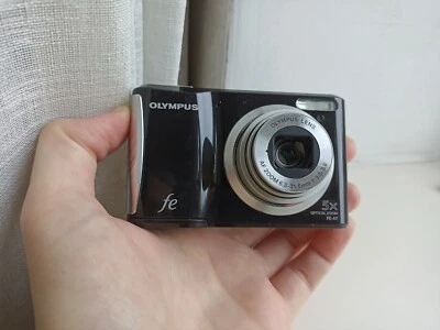 🔥Olympus FE-47 Black 14.0MP digital compact camera🔥WORKing FULL SET🔥 - Image 1 of 4