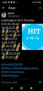 Washington Hit 5 Lottery Numbers software DVD for Windows 7 & 8 & 10 - Picture 1 of 19