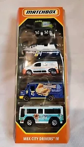 2025 Matchbox MBX City Drivers IV. Matchbox 5 Packs. - Picture 1 of 9