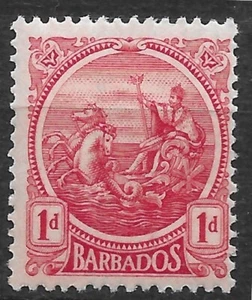 1921 Barbados  SC#154  MLH*VF - Picture 1 of 2