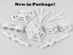 LEGO Minifigure Spider-Man WEB EFFECT Set of 9 Weapons Marvel Hero Avengers - Picture 1 of 2