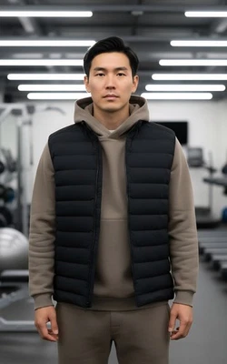 Lululemon Navigation Down Vest Black Sz M - Image 1 of 4