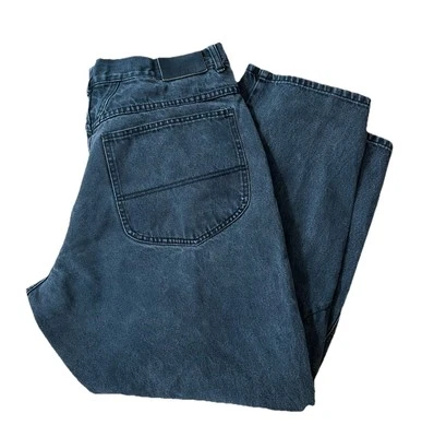 Marithe Francois Girbaud Denim Black Jeans Size 38x28.5 Urban Hip Hop Street Rap - Image 1 of 4