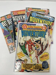 Adventure Comics 459 460 461 462 464 466 Bronze Lot Run DC Comics Darkseid - Picture 1 of 8