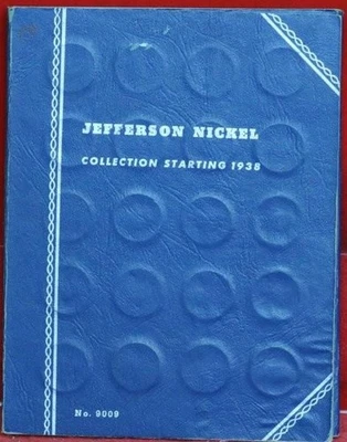 Jefferson Nickel Collection in Whitman Book - 61 Coins 1938-1959 - Image 1 of 3