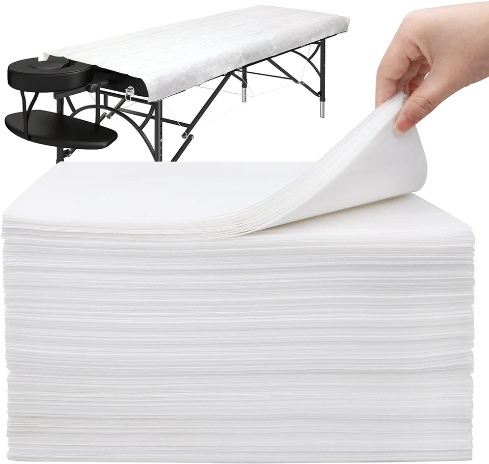 100-800PCS Disposable Bed Sheet Non-woven Massage Beauty SPA Salon Table Cover - image 1 of 4