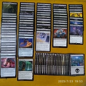 MTG Magic Deck Rare EDH Commander K'rrik Son of Yawgmoth Deck Mono Black Bolas's - Picture 1 of 4