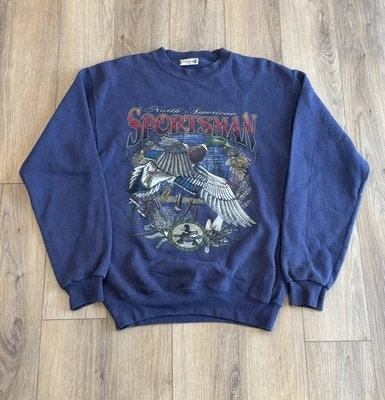Vintage Field Master Outdoor Adventure Sportsman Duck Crewneck Sweater Size M - Image 1 of 4