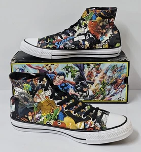 Converse Chuck Taylor All Star DC Comics Justice League US Size 12 Mens Unisex - Picture 1 of 24