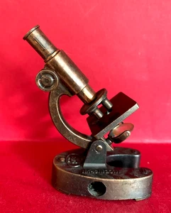 EMB REF-1020 PENCIL SHARPENER MICROSCOPE METAL SACAPUNTAS VINTAGE MADE SPAIN - Imagen 1 de 14