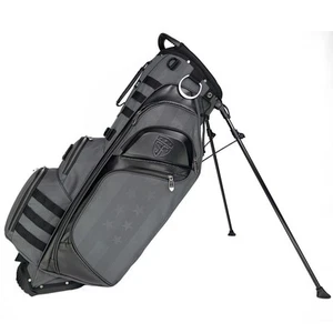 NEW Subtle Patriot Golf Tier 1 Stand / Carry Bag - USA Musket Gray Retail $289 - Picture 1 of 1
