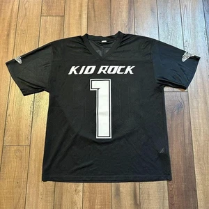 Vintage Kid Rock Jersey Men's Large 00 F*cks Given Funny Concert - Picture 1 of 7