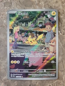 Juego de Cartas Coleccionables Pokémon Pikachu 173/165 Escarlata y Violeta 151 Ilustración Raro Holo Casi Nuevo - Imagen 1 de 2