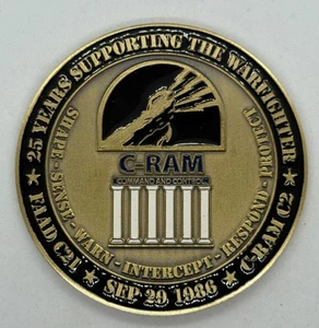 2,5" Northrop Grumman C-RAM Militär 25 Jahre Challenge Münze Medaillon - Bild 1 von 7