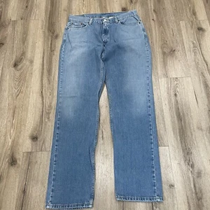 Levis 505 Womens 16 Waist 35 Lower Rise Straight Leg Jeans Vtg 2002 Y2K USA Made - Picture 1 of 11
