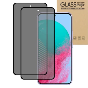 2PK Privacy Tempered Glass for Samsung Galaxy A32 A33 A35 A42 A51 A52 A54 A55 5G - Picture 1 of 9