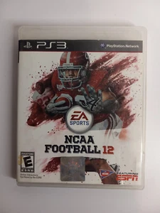 NCAA Football 12 (Sony Playstation 3, PS3 - 2011) Completo con Manual - Imagen 1 de 3