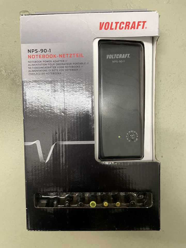 VOLTCRAFT NPS-90-1 Notebook-Netzteil 90W 12 V/DC 14 V/DC 15 V/DC 18 V/DC  1711 - Bild 1 von 1