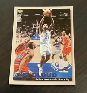 GEORGE MCCLOUD 1995-96 UD Collector's Choice Players Club DEBUT TRADE PLATINUM - Picture 1 of 2