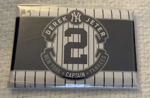 NY YANKEES DEREK JETER MAGNET FINAL SEASON LOGO 2014 CAPTAIN #2 MLB BASEBALL - Bild 1 von 2