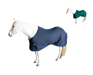 Derby Originals Fleece Cooler Horse Sheet & Blanket Liner with Crossed Surcingle - Picture 1 of 10