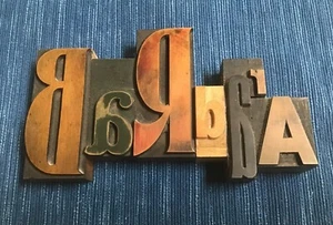 Sello montado en madera vintage con nombre BARBARA bebés único regalo de vacaciones de cumpleaños 721A - Imagen 1 de 2