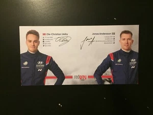 CP POSTCARD CARTOLINA HYUNDAI I20 VEIBY RALLYE MONTE CARLO 2020 WRC RALLY - Imagen 1 de 2