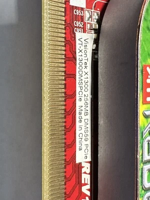 VisionTek ATI RADEON X1300 (VTK1300DMSPCI) 256MB GDDR2 SDRAM PCI Video Card - Image 1 of 3