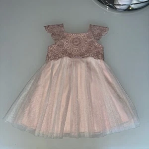 Girls Monsoon Dress 6-12 Mths - Picture 1 of 3