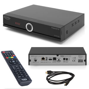Kabel Receiver Digital HD DVB-C TWIN Tuner mit Festplatteneinschub Xoro 8772 