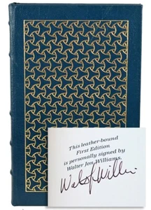Easton Press Walter J.Williams METROPOLITAN signierte Erstausgabe ledergebunden - Bild 1 von 8
