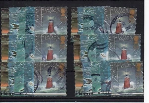 GB - Commemoratives - 1998 - six sets - Light houses - used - Picture 1 of 1