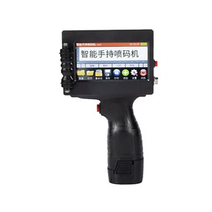Handheld Inkjet Printer Touch Screen Date Barcodes Coding Machine /Ink Cartridtf - Afbeelding 1 van 9