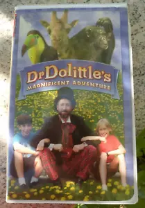 Dr. Dolittle's Magnificent Adventure VHS Video Tape Clamshell Adam Cohen - Foto 1 di 6