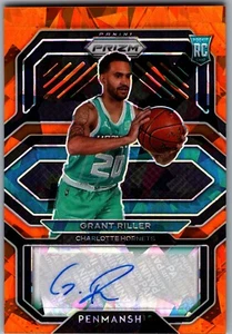 20-21 PANINI PRIZM ROOKIE CALIGRAFÍA NARANJA HIELO - GRANT RILLER RC #RP-GRL - Imagen 1 de 2