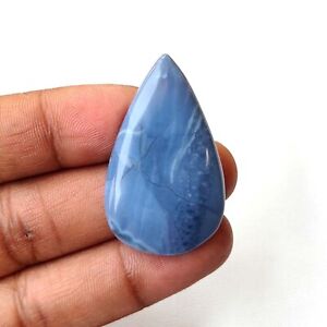 Owyhee Blue Opal Pear Shape Natural Gemstone Loose Cabochon 41 Cts OP-107