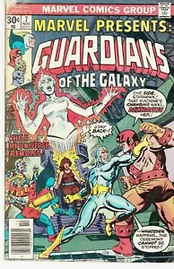 MARVEL PRESENTS #7 1976 ''GUARDIANS OF THE GALAXY'' GERBER/ MILGROM..GD+ - Picture 1 of 2