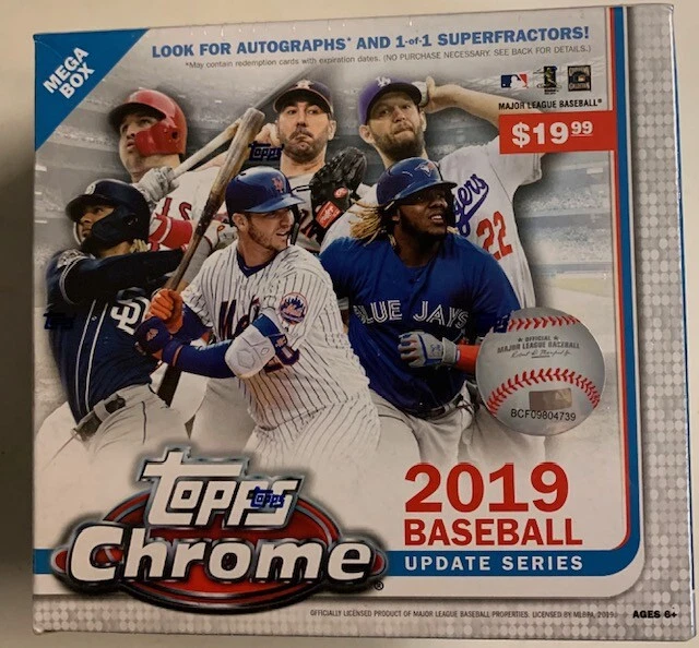 2019 Topps Chrome Update-Mega Box-Target Only-Guerrero Jr Tatis Jr Free Shipping - Image 1 of 1