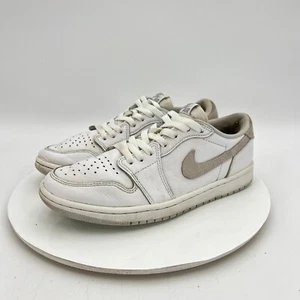 Nike Air Jordan 1 Low Men Size 8 CZ0790-100 White Neutral Particle Grey Shoes - Picture 1 of 14