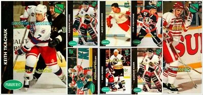 100++ PARKHURST 1991 RC ROOKIE HASEK TKACHUK ENGLISH FRENCH MORE LOT U PICK LIST - Image 1 of 2