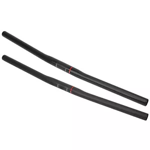 1X Kit de manillar recto plegable de fibra de carbono 25,4x580MM - Imagen 1 de 18