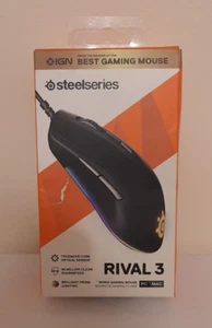 SteelSeries Gaming Mouse Rival 3 BRAND NEW - Damaged Box - Picture 1 of 7