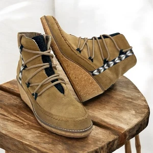 Pendleton Islegate Damenstiefel Keilabsatz Leder Wolle geroastet Kokosnuss Damengröße 9 - Bild 1 von 15