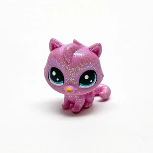Littlest Pet Shop LPS Lucky Pets Mini Millie Billie Glitzer Kätzchen Katze Figur - Bild 1 von 2