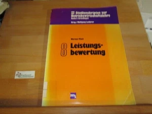 Leistungsbewertung. mi-Studienskripten zur Betriebswirtschaftslehre ; Bd. 8 Plat - Picture 1 of 1